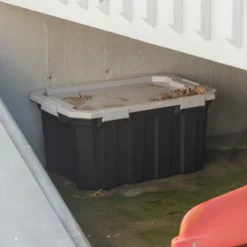 Kobalt Plastic Storage Totes X-large 24-Gallon (96-Quart) Grey Tote Latching Lid -SEO title and description design 46358976 scaled