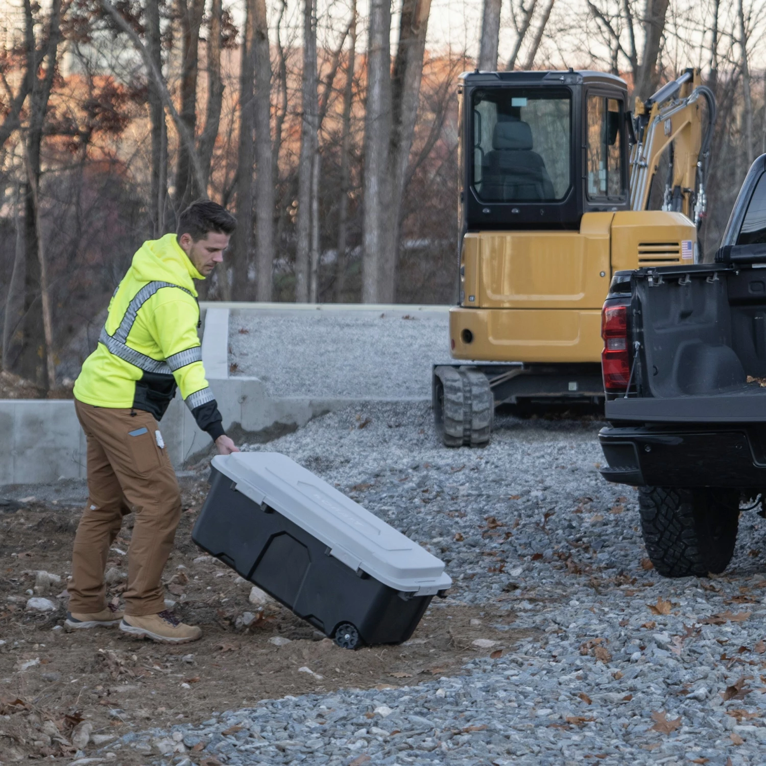 Kobalt Plastic Storage Totes Kobalt Weatherproof Sportsman Trunk 14 Kobalt Plastic Storage Totes Kobalt Weatherproof Sportsman Trunk - Image 14